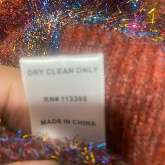 𝅺christmas Sweater 🌟 Sparkly 🌟 Large​ - Picture 3 of 6